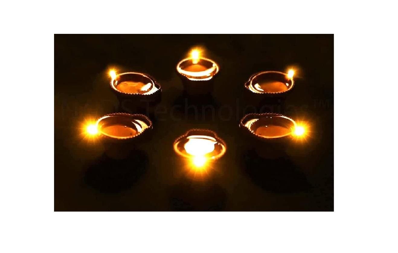 Smart LED Water Sensor Diya's