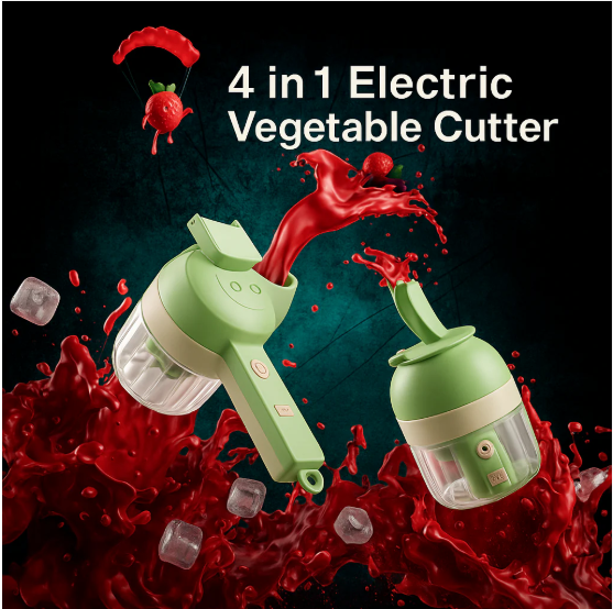 Chef’s Choice 4-in-1 Portable Electric Cutter Set