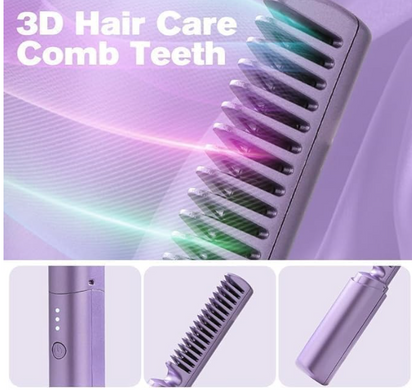 Meneflix Travel Hair Straightener – Portable & Adjustable Heat